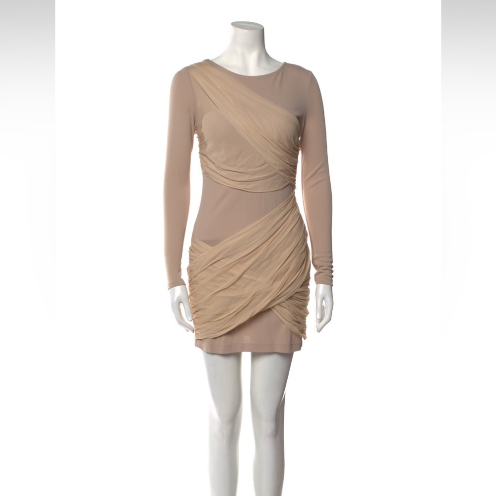 Alice + Olivia size 2 Nude Goddess dress